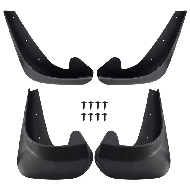 

ABHX-Universal Mudflaps Mud Flaps Flap Splash Guards Mudguards Car Auto Van SUV Trucks Sedan Wheel Fender Front Rear