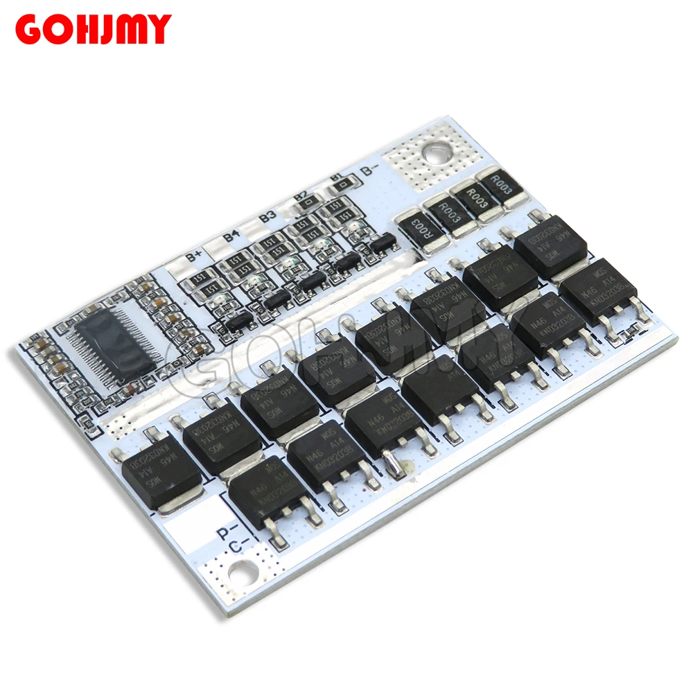 3s 6a 8a 10a 20a 25a 30a 40a 60a li ion bateria de lítio 18650 carregador pcb bms placa de proteção para o módulo de célula lipo do motor broca
