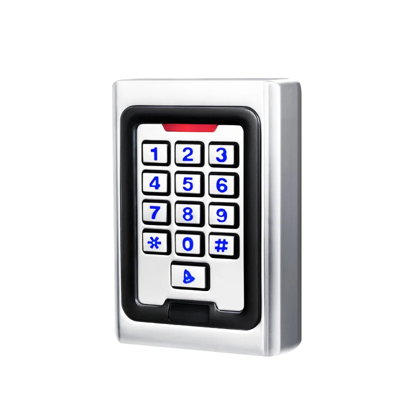 Smart Keyboard Access Control Standalone Access Control Support EM or MF Card Metal keyboard password access