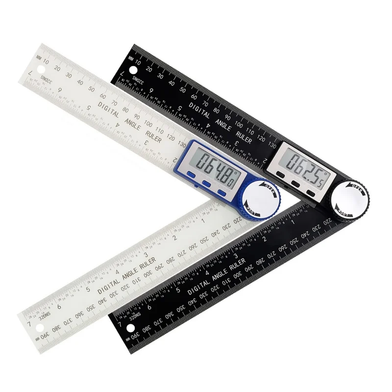 Electronic Digital Angle Gauge Universal Angle Ruler Protractor Woodworking High Precision Measuring Instrument Multi-Function