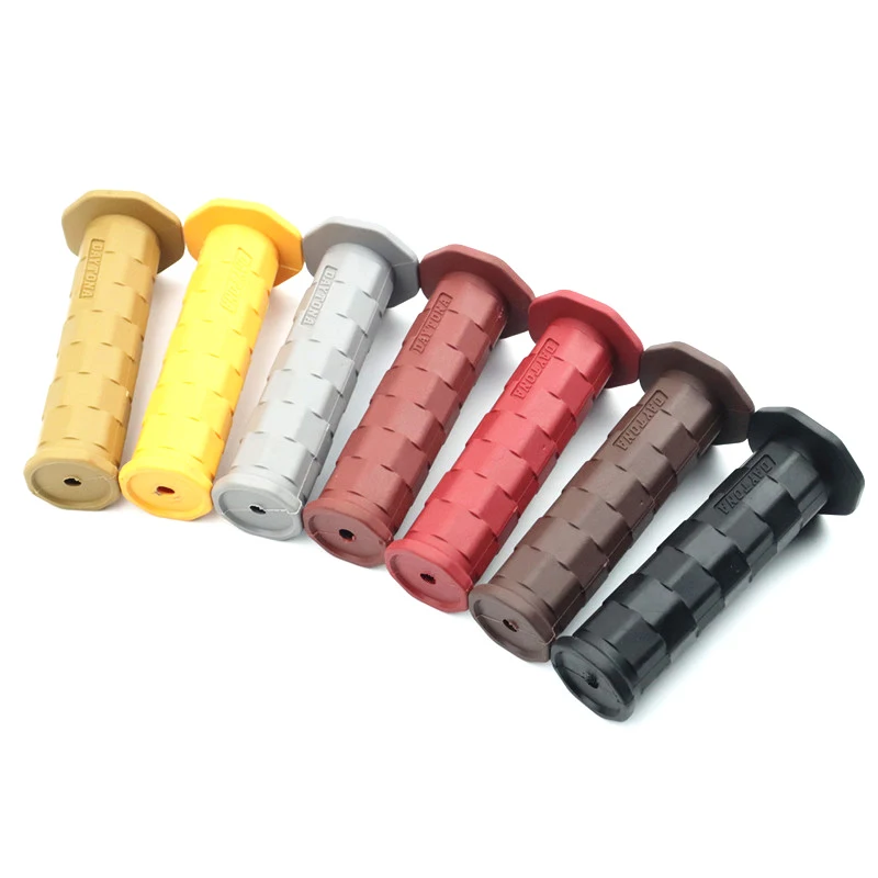 

2Pcs Universal 21/24mm Soft Rubber Moto Handlebar Motorbike Non Slip Comfortable TPR Hand Grip Motorcycle Electric Bicycle Parts