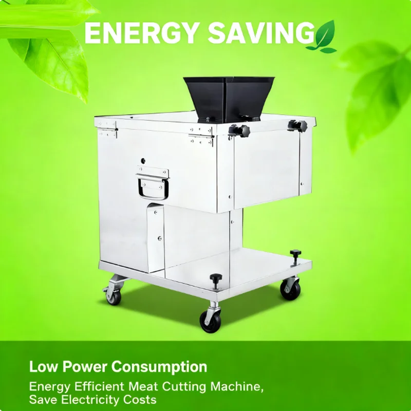Commercial Household Desktop Meat Cutter Meat Slicer Shredded Diced Cutting Machine Fully Automatic Electric Meat Cutter