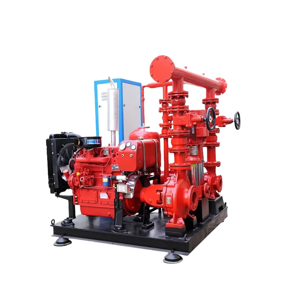 

Comprehensive Range of Fire Fighting Solutions Including Horizontal and Vertical Fire Pumps Complete Pre-Packaged Fire Systems