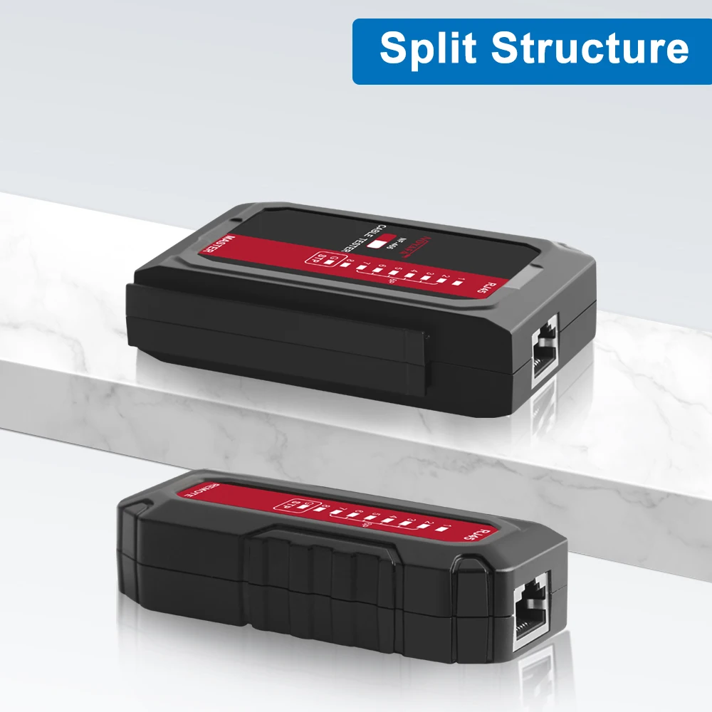 Imagem -05 - Noyafa-rede Cabo Tester Rj45 Utp Stp Lan Cabo Tester Rede Ferramenta Reparação
