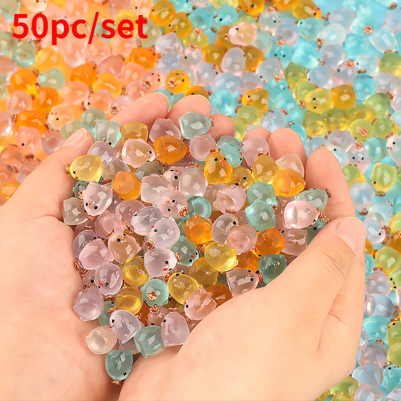 

50pc/set Mini Resin Pigs Tiny Pigs Miniature Ornament Pig Charms for Garden Landscape Aquarium Dollhouse Party Crafts Decor