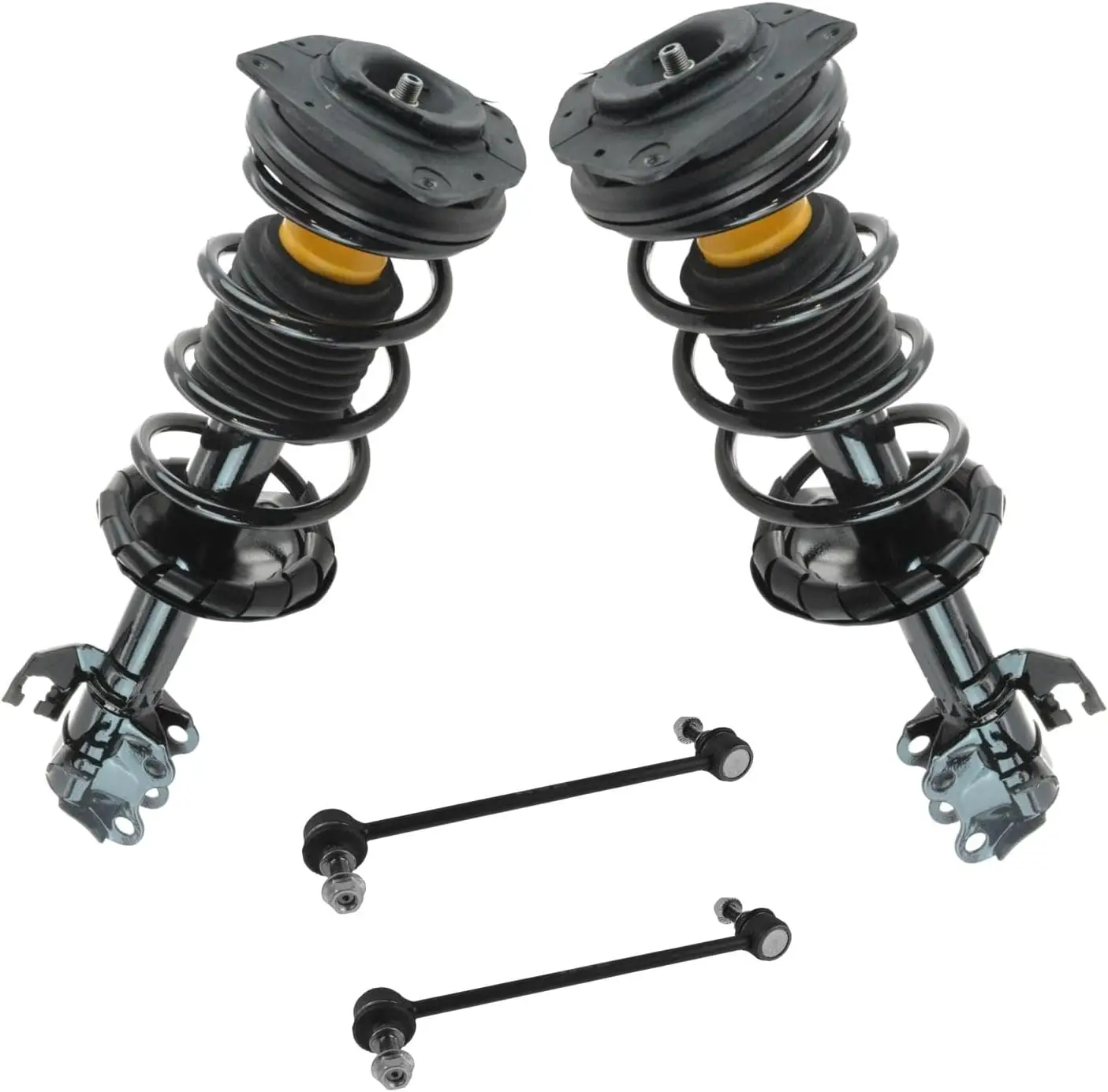 

Комплект передней подвески в сборе, стойки и винтовой пружины, стабилизатор поперечной устойчивости, совместимый с Nissan Cube 2007-2 2009-2014 гг.