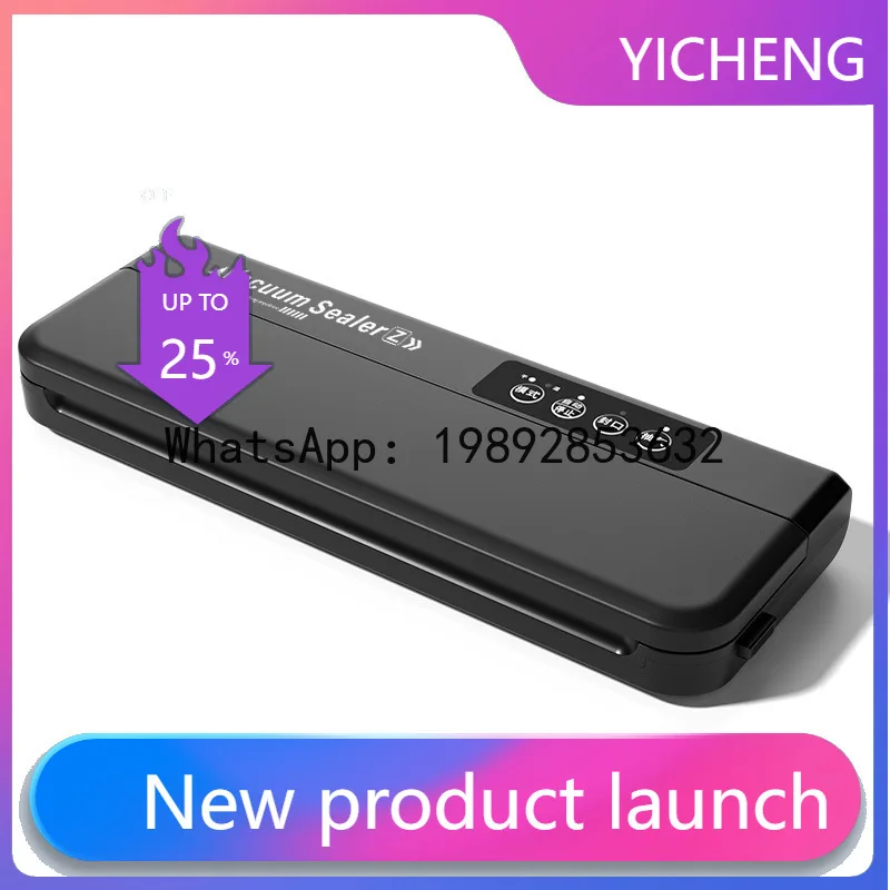 

Zz vacuum sealer food preservation machine - compact vacuum sealer for automatic commercial use - plastic sealing
