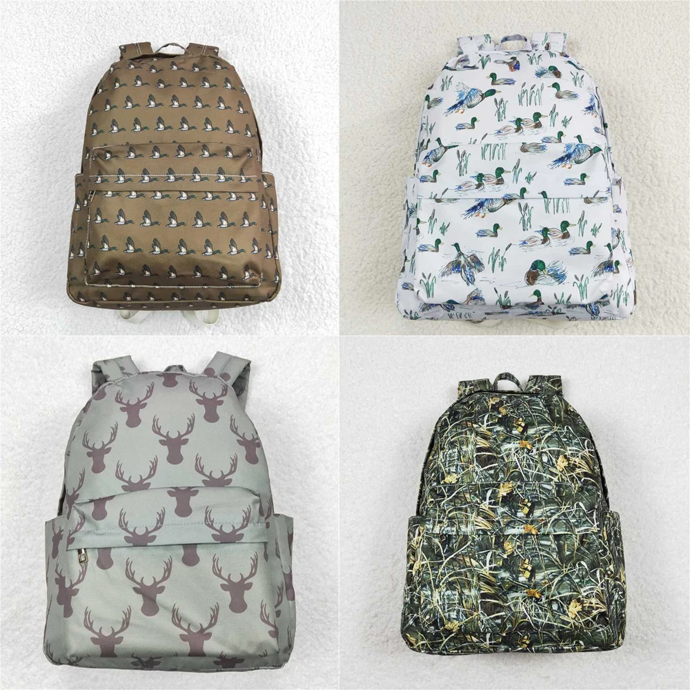 Mochila Western Boutique para niños, Bolsa Escolar portátil para exteriores, color marrón pato, venta al por mayor