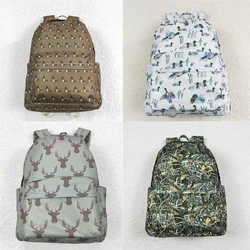 Groothandel Westerse Boetiek Kinderen Eend Bruine Rugzak Peuter Outdoor Draagbare Tienermeisje Kids Boutique Schooltas