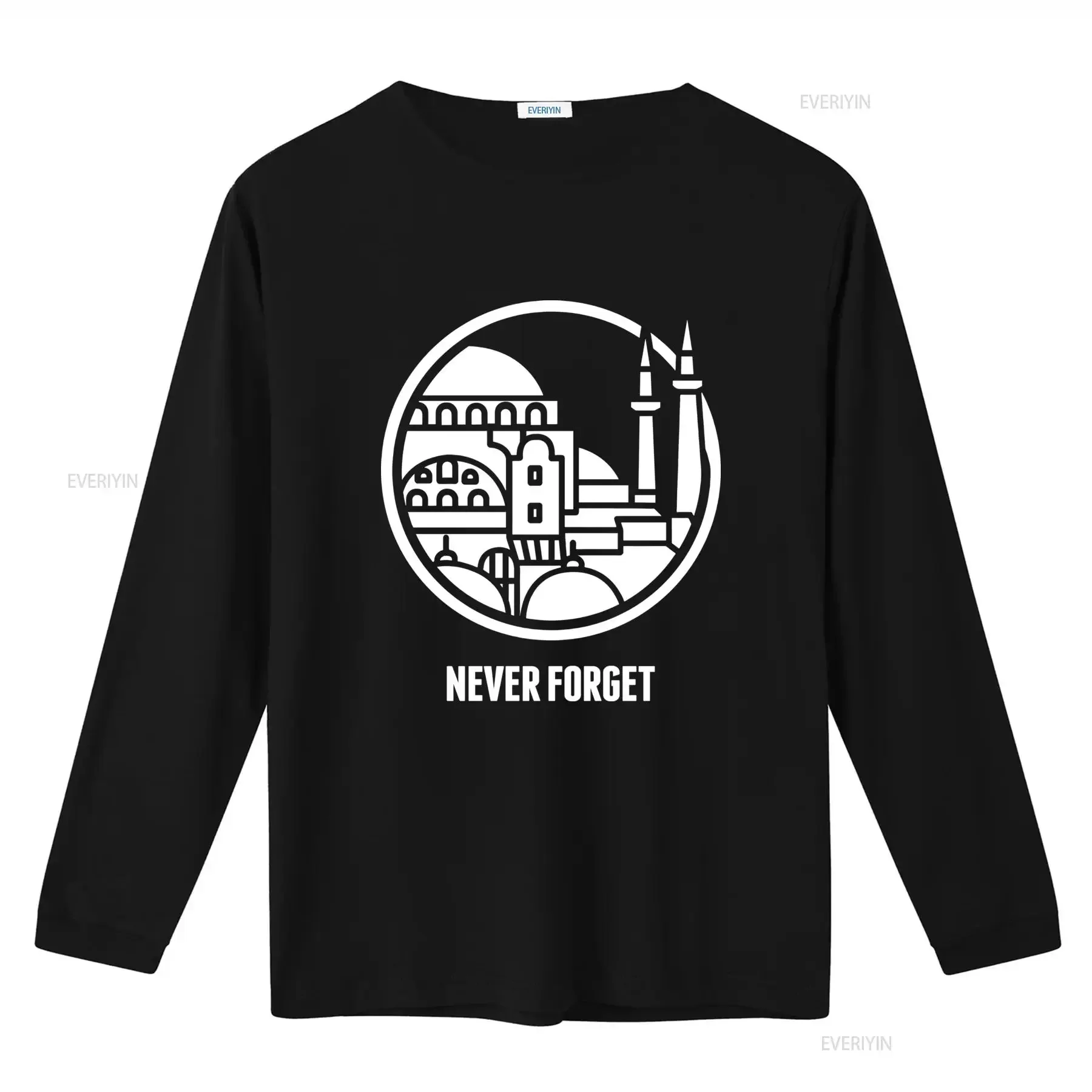 Byzantine Eastern Empire Constantinople Never Forget T Shirt for Fashion vintage Washed streetwear Stylish Stretched graphic