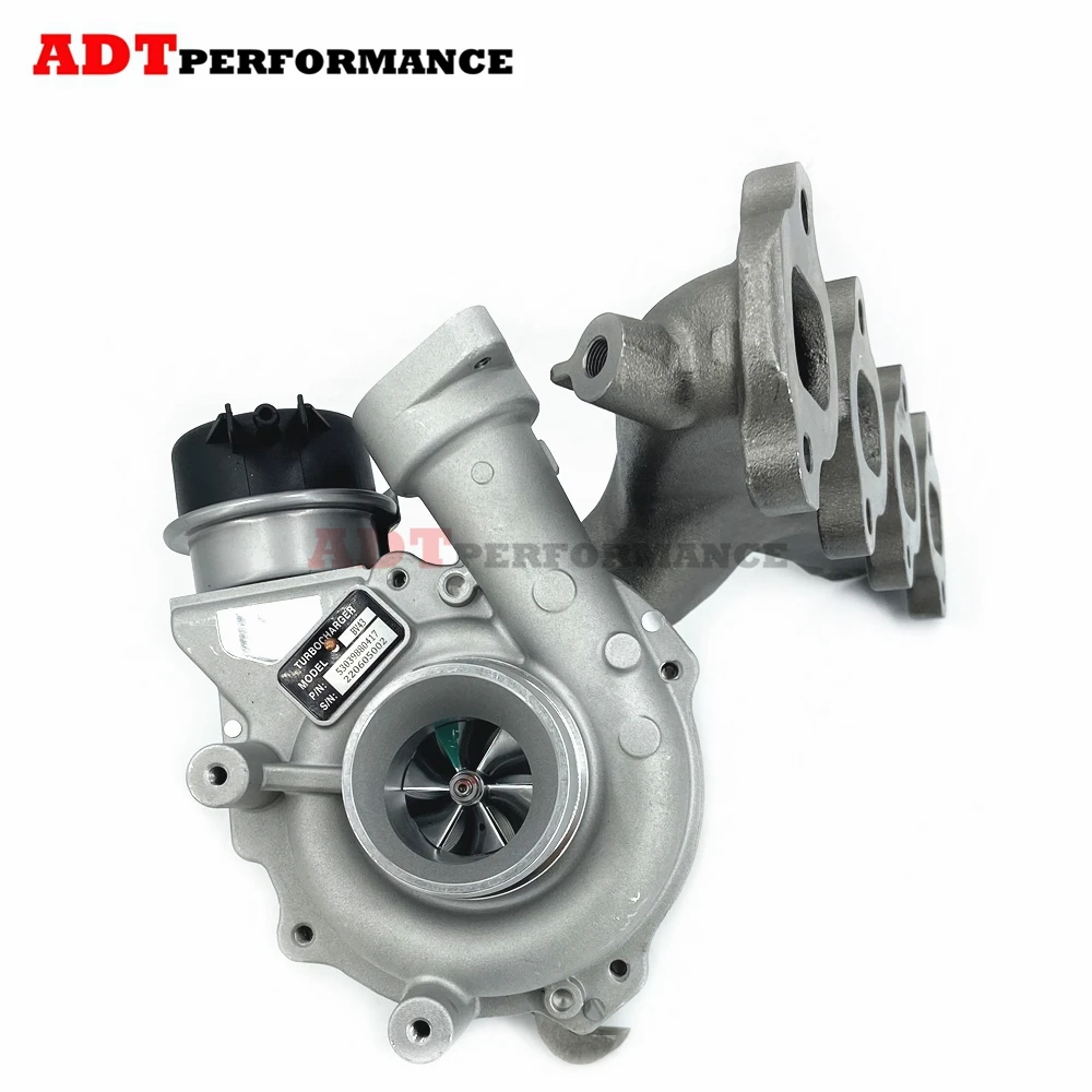 

Full Turbocharger BV43 53039880417 53039700417 53031015174 MFS Turbine 144109726R 14410-9726R Turbo for Nissan Navara 2.3 dCi 12