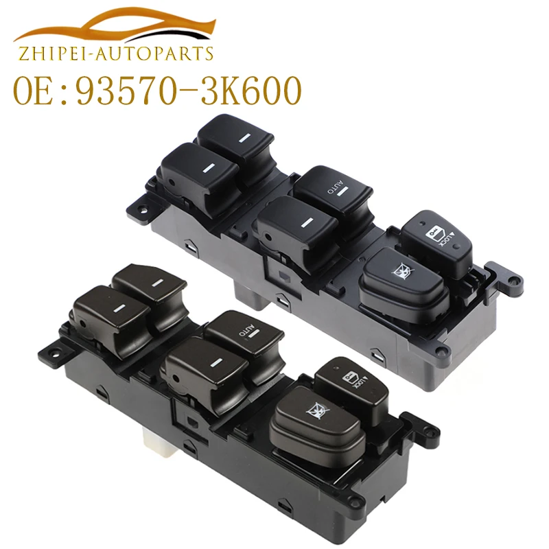 

93570-3K600 Front Left Driver Side Car Window Lifter Control Switch Car 935703K600 Fit For 2008 2009 2010 Hyundai NF Sonata