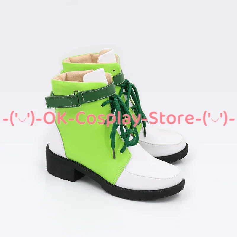 [Customized] Game Identity V Little Girl Cosplay Shoes Zookeeper Anime Roleplay Prop Halloween Carnival Party PU Leather Boots