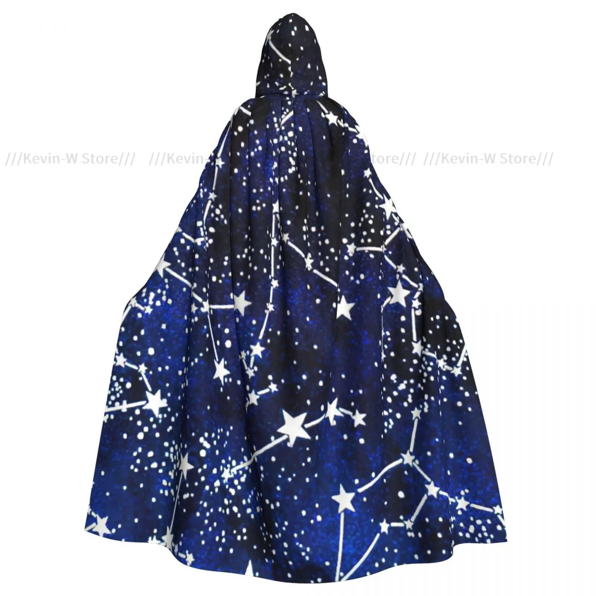 Long Cape Cloak Space Constellations And Stars Hooded Cloak Coat Autumn Hoodies