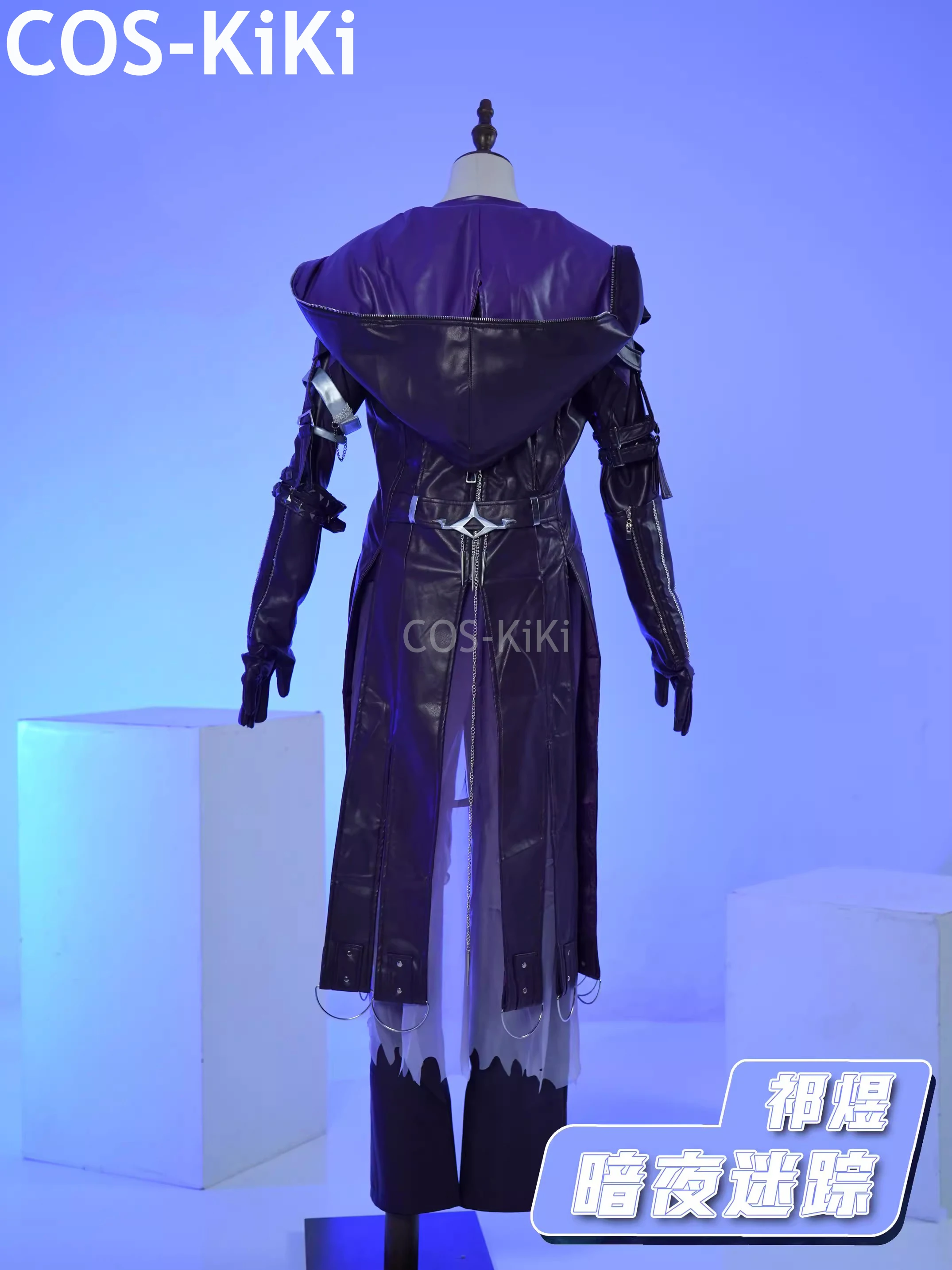 COS-KiKi Love And Deepspace Rafayel Battle Suit Gorgeous Handsome Uniform Cosplay Costume Halloween Party Role Play Outfit