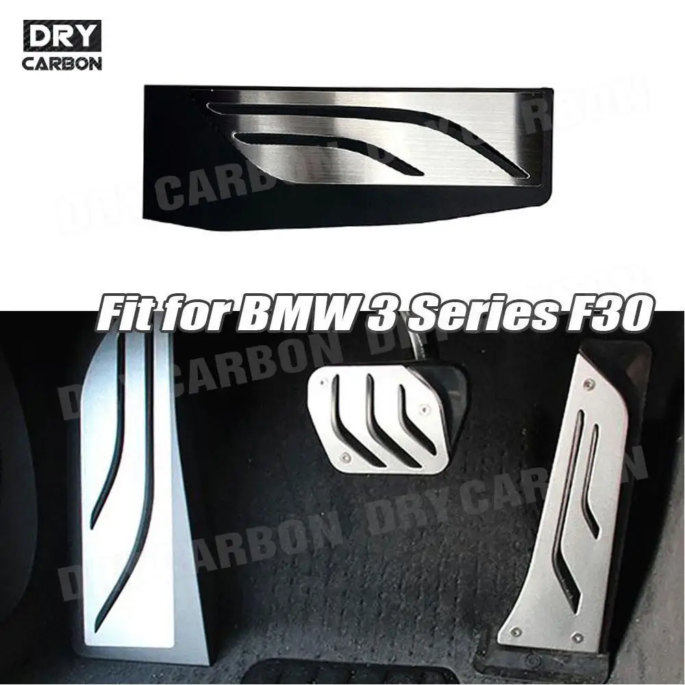 

For BMW 3 Series F30 2013-2019 Car Foot Pedal Pads Covers Accessories Aluminum Alloy Accelerator Brake Rest Pedals Bodykits