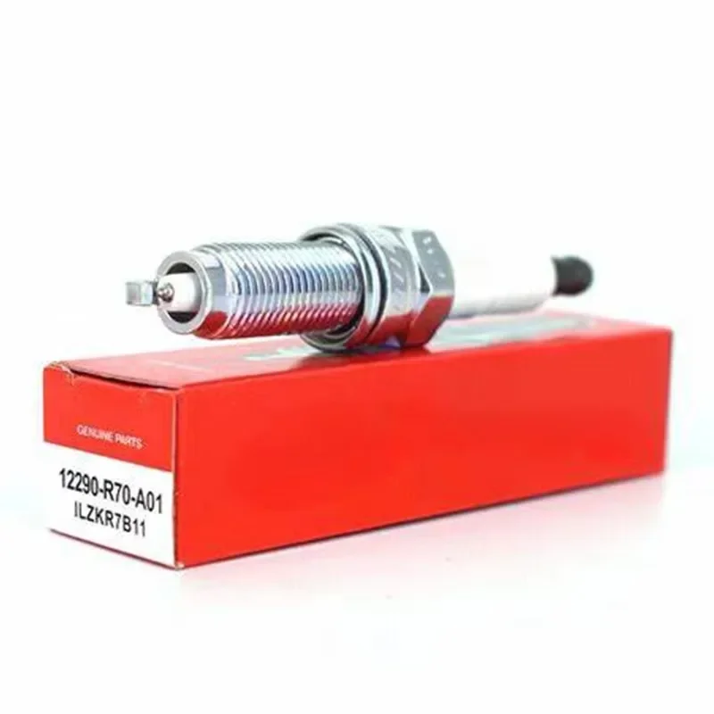 

4PCS New Iridium Spark Plug For Honda Accord Acura 3.5L RDX TSX 12290R70A01 ILZKR7B-11 12290-R70-A01 ILZKR7B11
