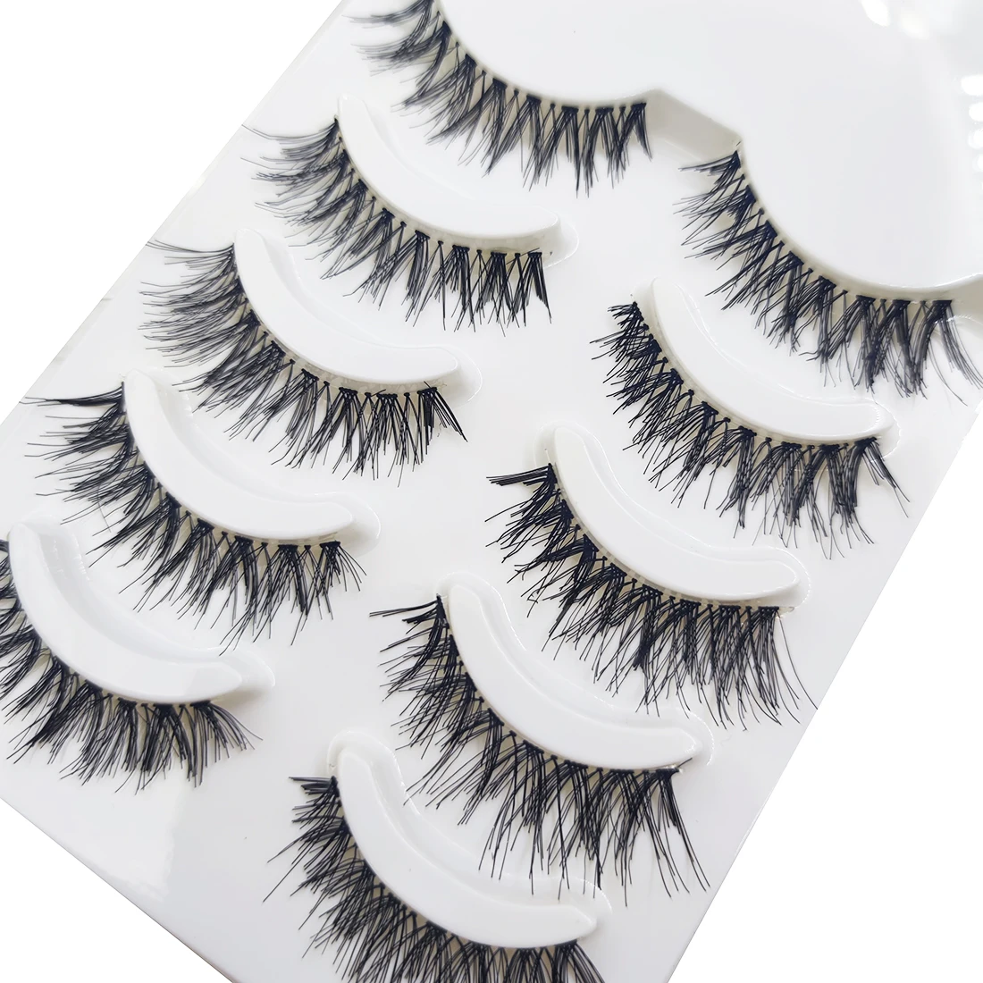 Zachte Natuurlijke Wimpers Valse Wimpers Make-Up Wimpers Schoonheid Tool Lash Extensie Maquillaje Faux Cilios Handgemaakte 5 Paar