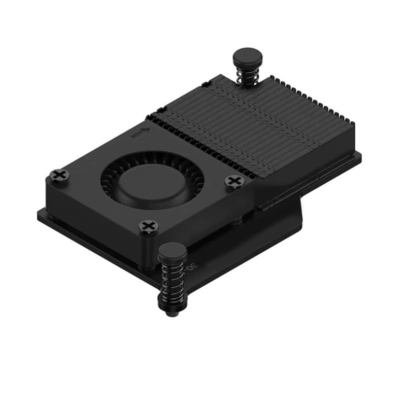 Raspberry pi 5-アクティブファン,pwmファン,アルミニウムフィン,ラジエーター,効率的な熱放散,30mm