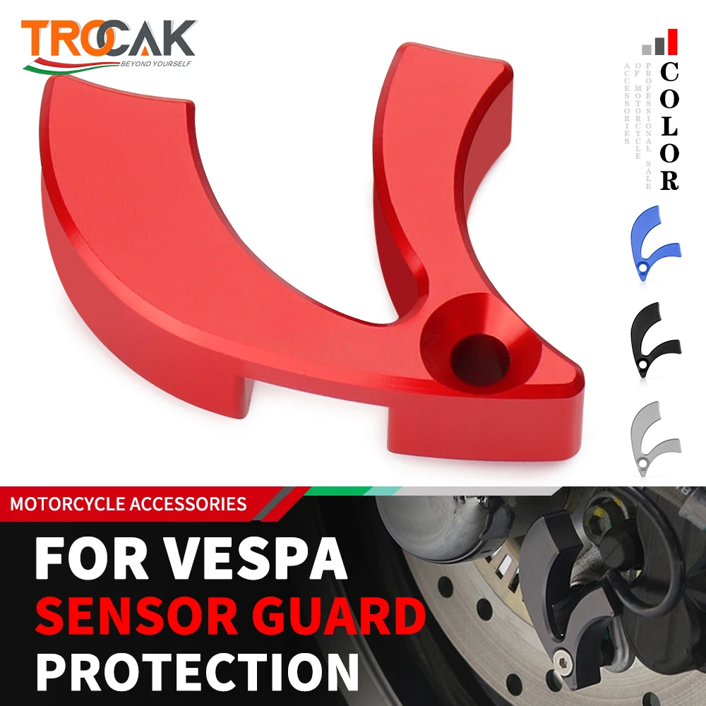 Nuevo para VESPA GTS 300 GTS300 Super Sport GTV300 accesorios de motocicleta protección de Sensor CNC
