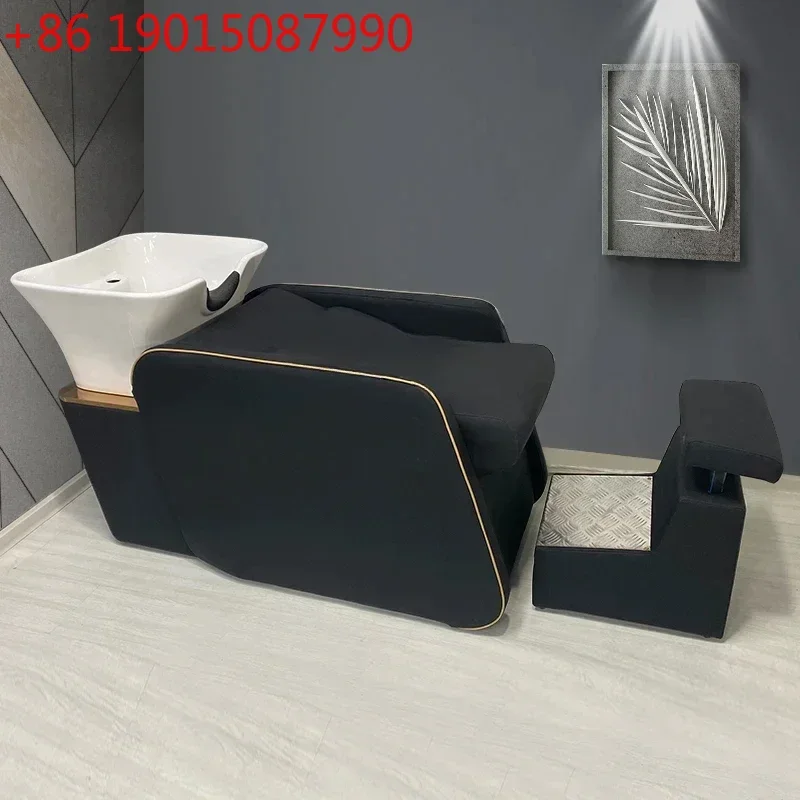 

Горячая распродажа: Керамическая раковина-мойка для полулежачего мытья головы, парикмахерское кресло-кушетка из нержавеющей стали для мытья волос, кушетка для ухода за лицом