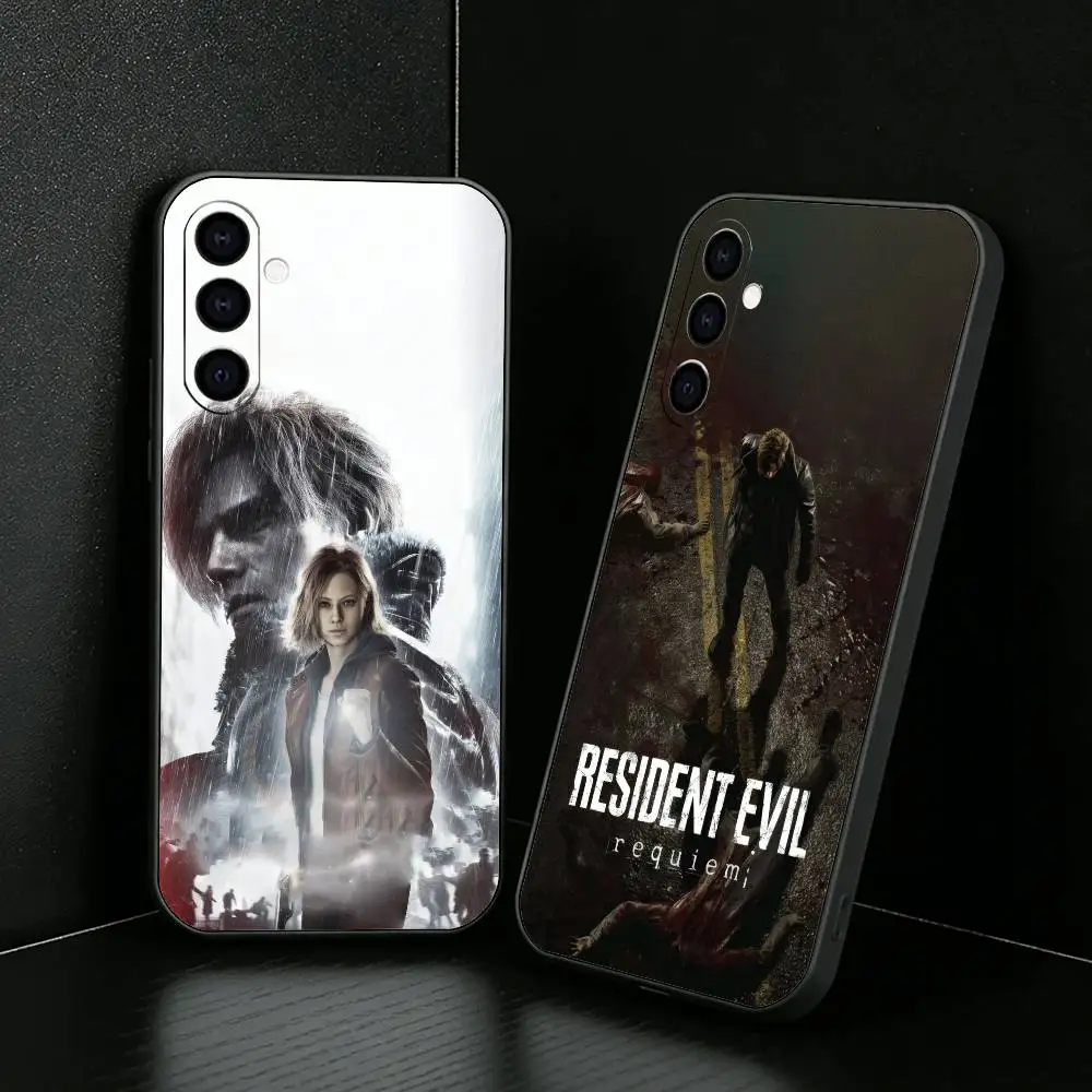 

R-Resident E-Evil-9 R-Requiem Game RER Phone Case For Samsung Galaxy A73,A72,A71,A70,A52,A51 Others Soft Black Cover