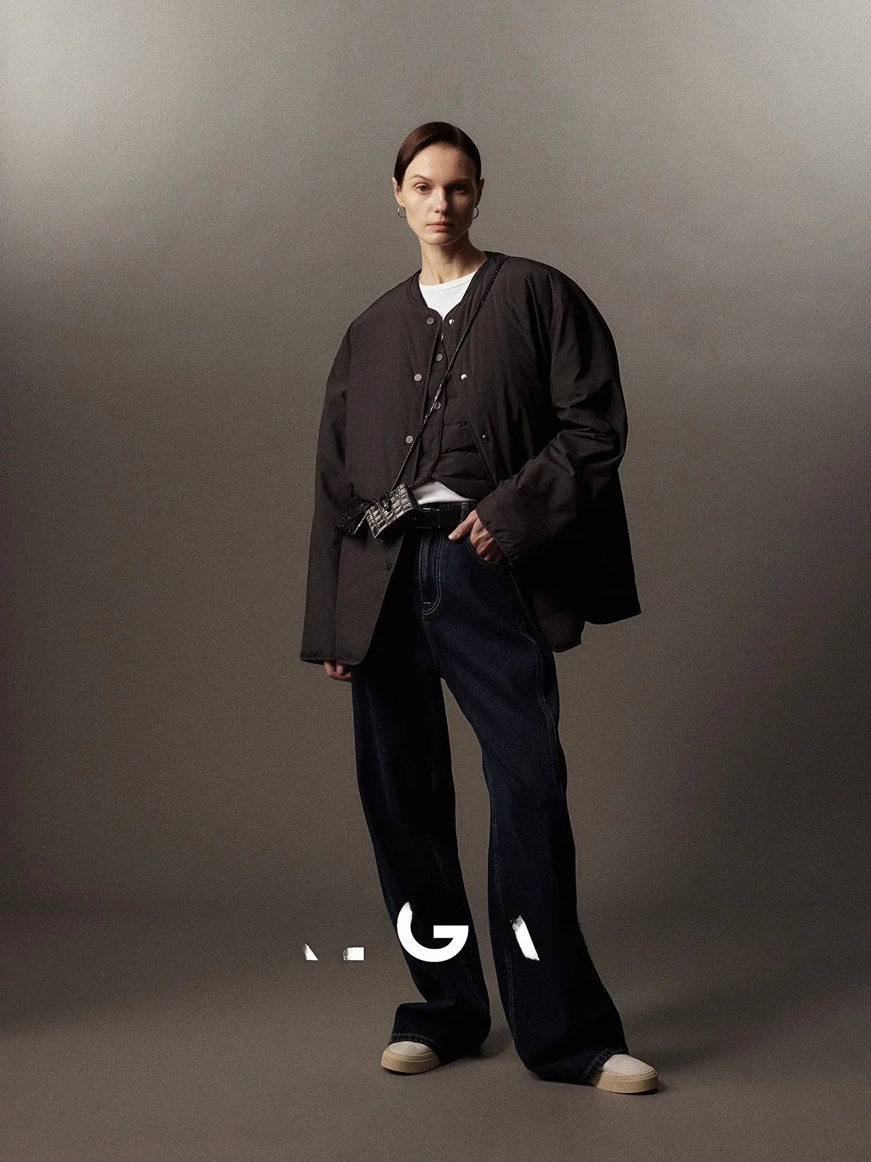 Double-Sided Wear Lightweight Fluffy 95% White Goose down Vest Women's Slimming Warm Outerwear Trendy down Jaet Coat