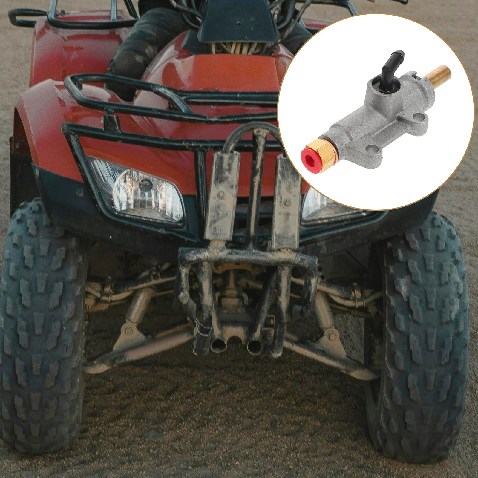 

Atv Rear Brake Master Cylinder High Performance Hydraulic Brake Pump for Atv Sand Buggies Replacement Master Cylinder