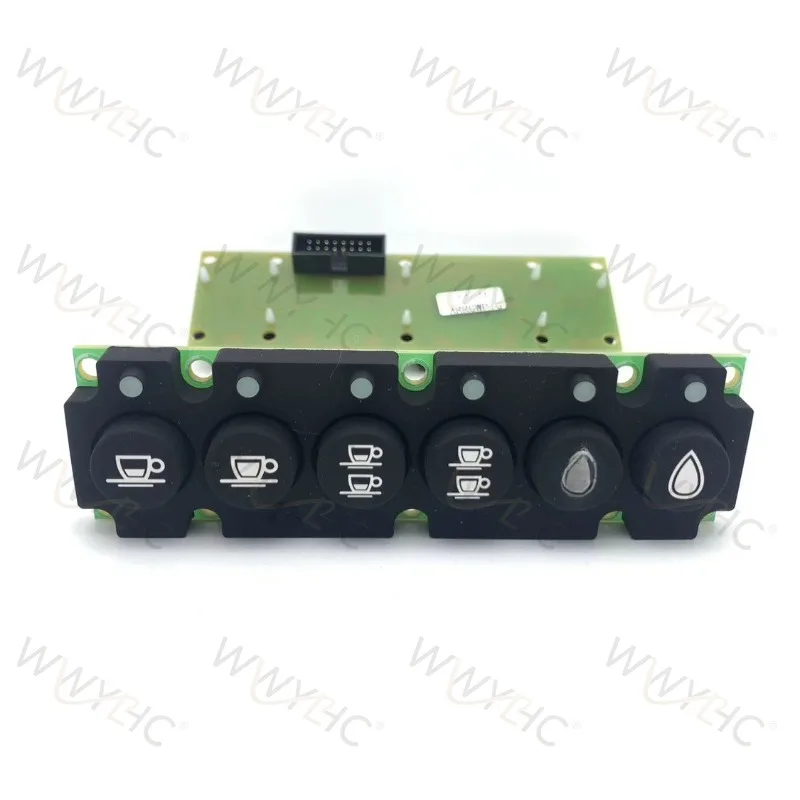 Espresso Coffee Machine Control Button Panel & Push Buttons, Replacement Spare Parts Compatible with Coffee Maker