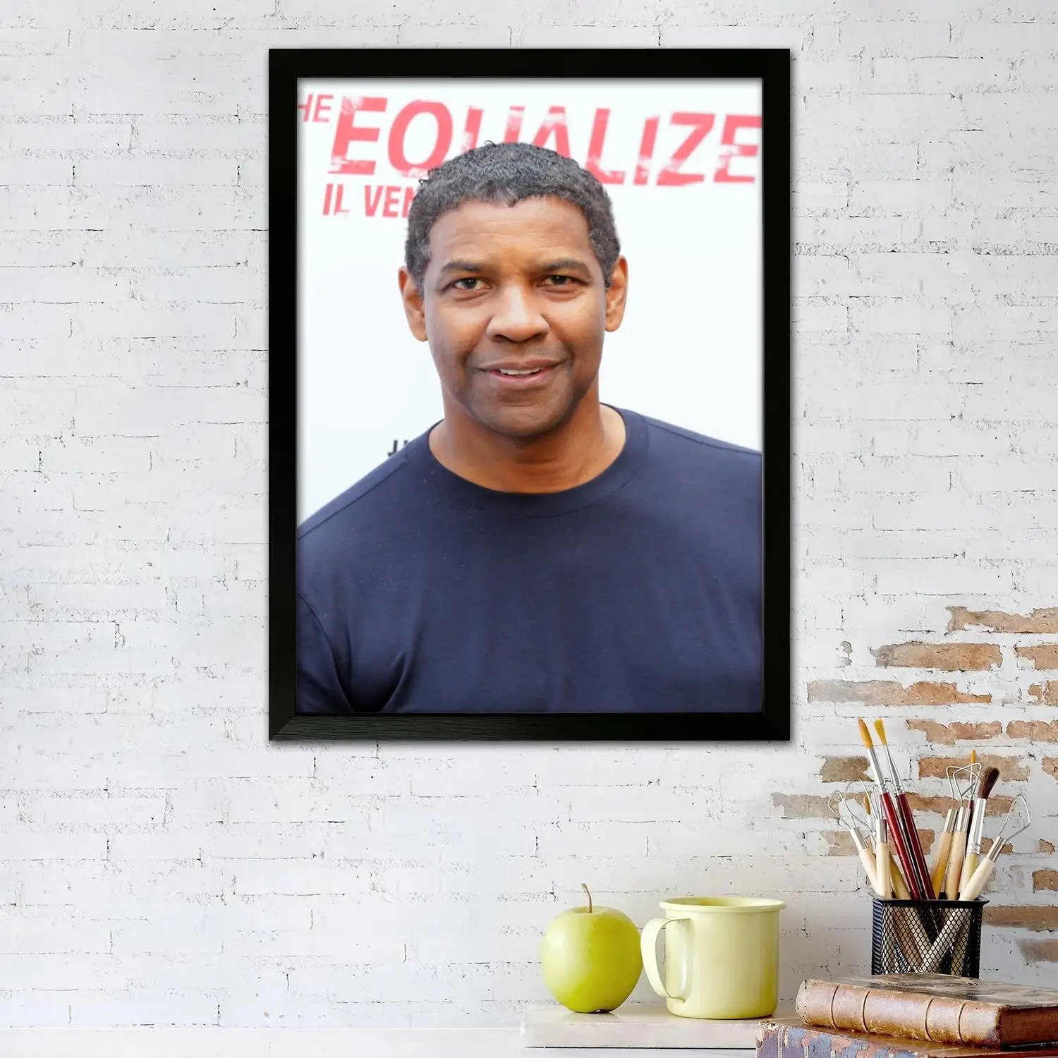 ملصق فني من قماش denzel واشنطن وطباعة صورة فنية جدارية، ملصقات ديكور غرفة نوم عائلية حديثة، لوحة زخرفية