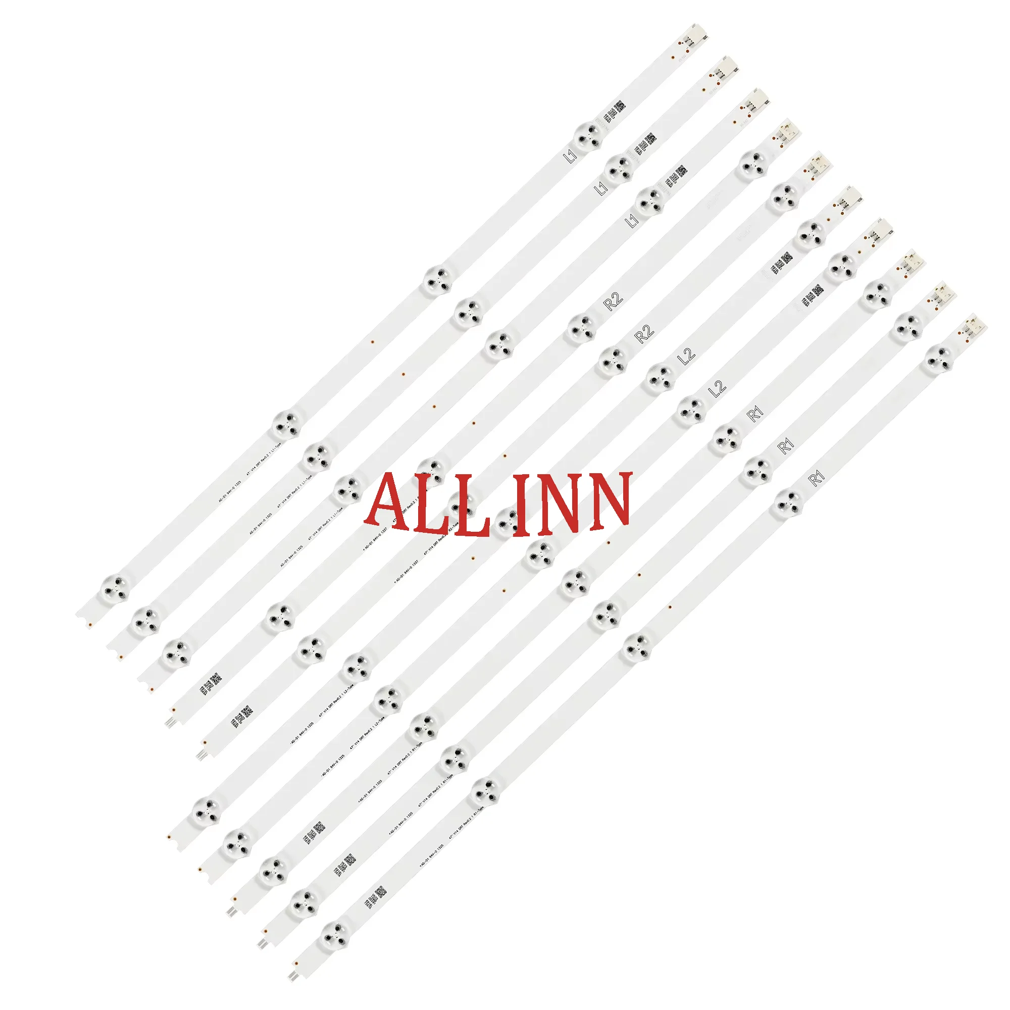 

Полоса светодиодной подсветки для 47 дюймов V14 DRT Rev0.2, совместимая с 47HFL7009D/12 47PFH5209/88 47PFH5609/88 47PFT5209/60 47PFT6309