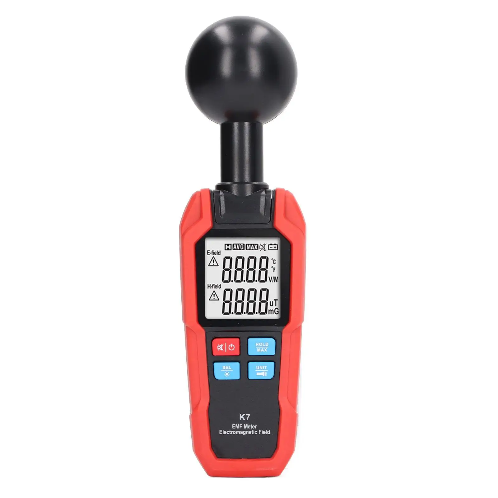 

Handheld EMF Meter Electromagnetic Field Detector - Magnetic Radiation Tester for home , Room & Outdoor Use