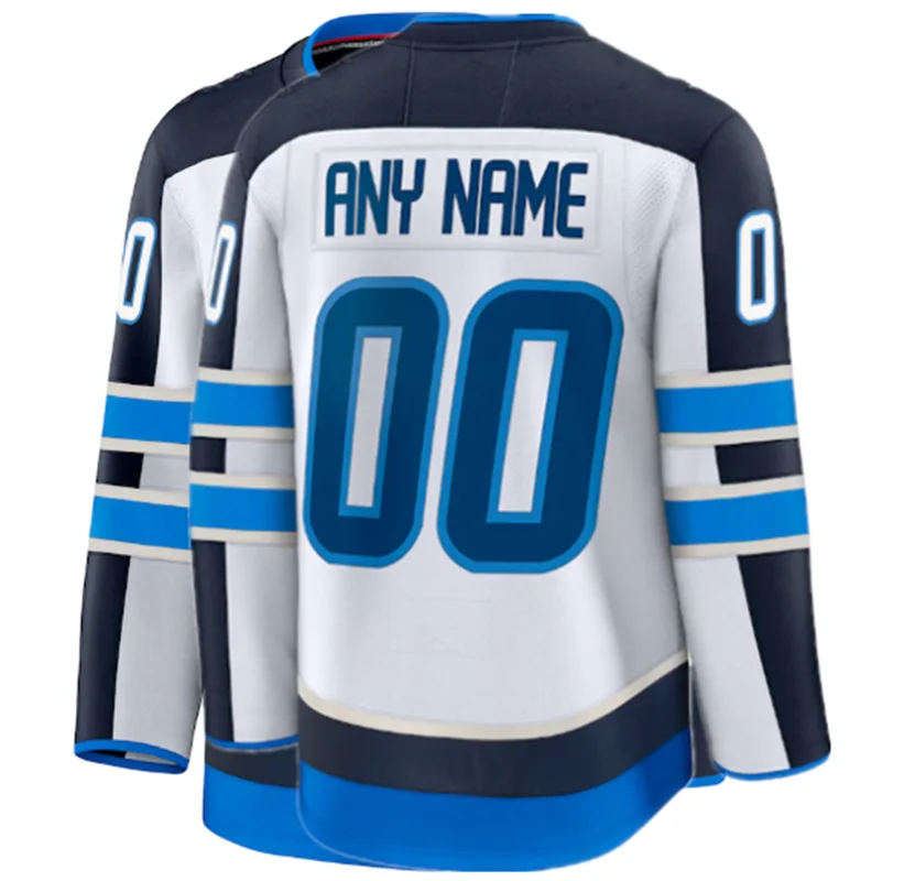 

Custom Ice Hockey Stitched Jerseys Famous brand Winnipeg with men women youth customized #17 LOWRY #55 SCHEIFELE #81 CONNOR