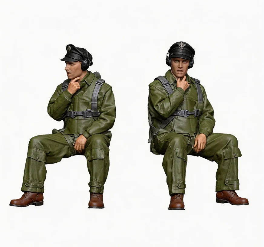 

Наборы моделей из смолы 1/32 Aircraft Fortress Crew, бесцветные, для самостоятельной сборки A-2252