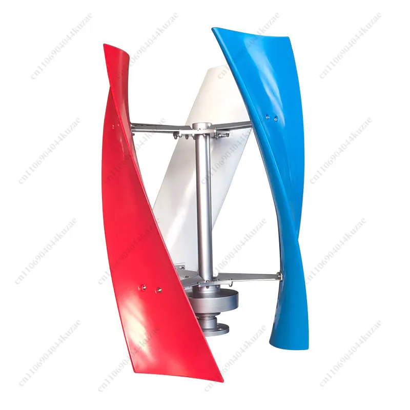 Vertical Axis Maglev Wind Turbine, Household & Engineering Wind-Solar Hybrid System 100W-300W 12V 24V 48V