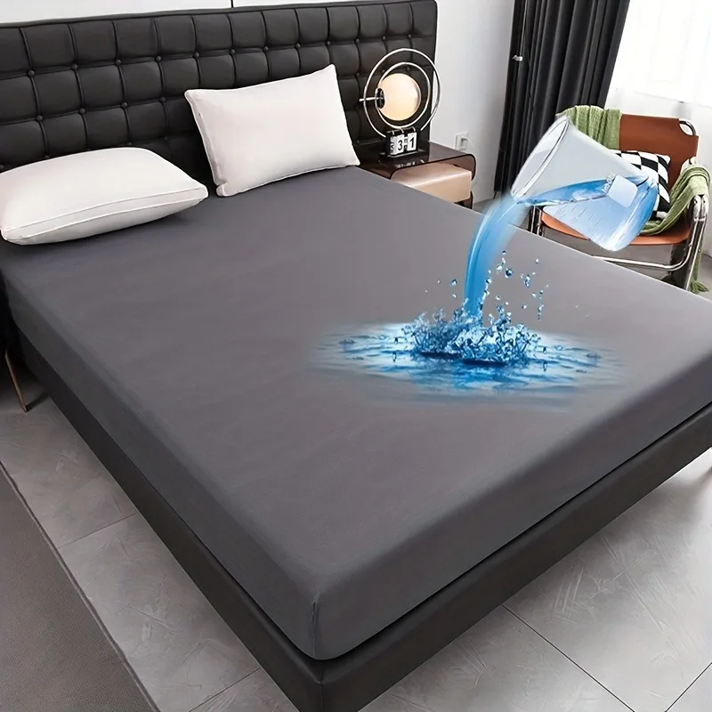 MEICARE 1pc Fitted Sheet - Soft, Comfortable & Breathable Polyester Bedding Mattress Cover with Deep Pocket