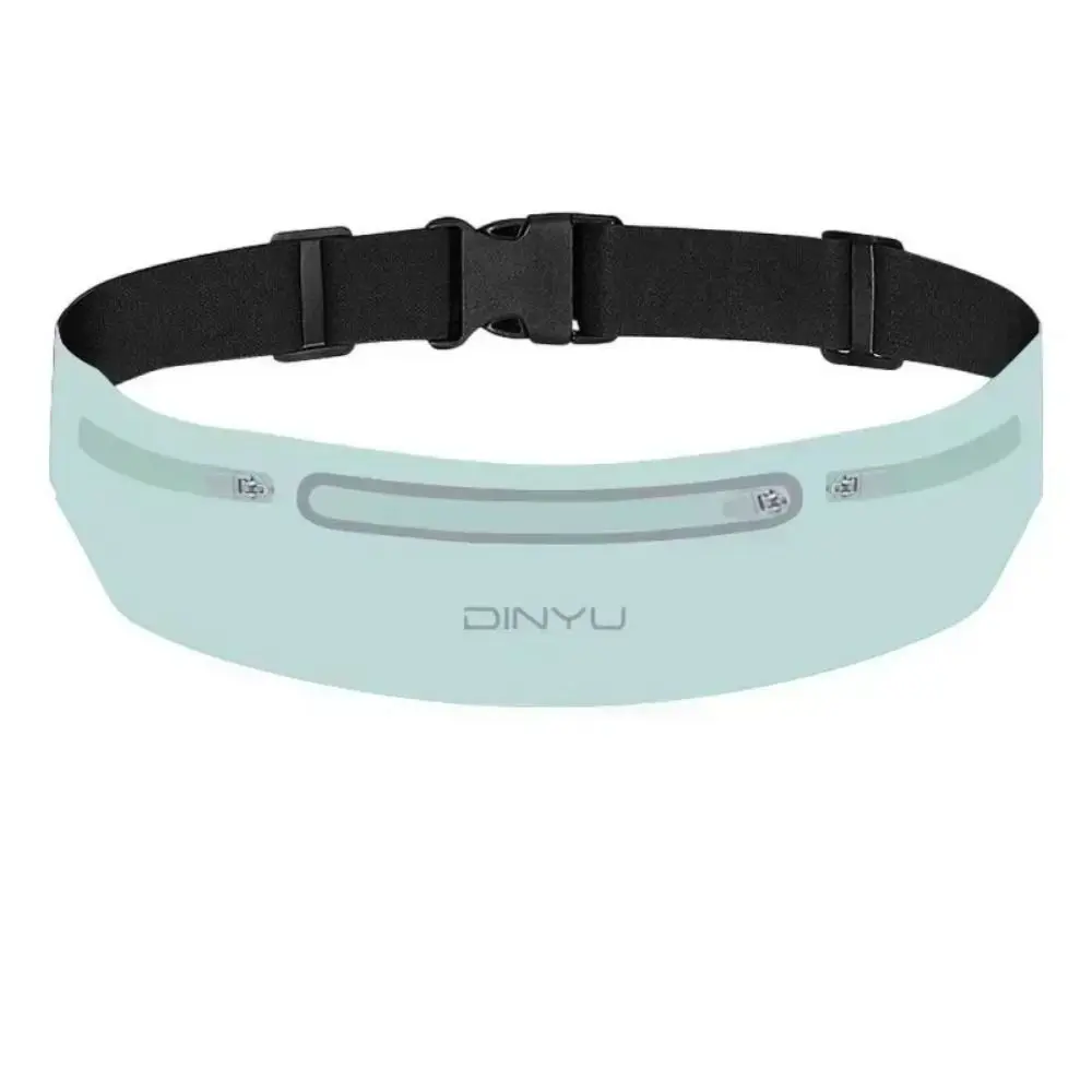 Waterdichte hardlooptailleband Draagbare onzichtbare marathon Running Sportriemtas Verstelbare reflecterende strip Sportheuptasje