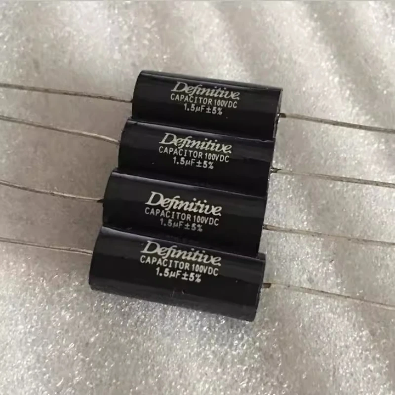 5PCS/LOT  Definitive  1.5UF100V Frequency Division Thin Film Capacitor