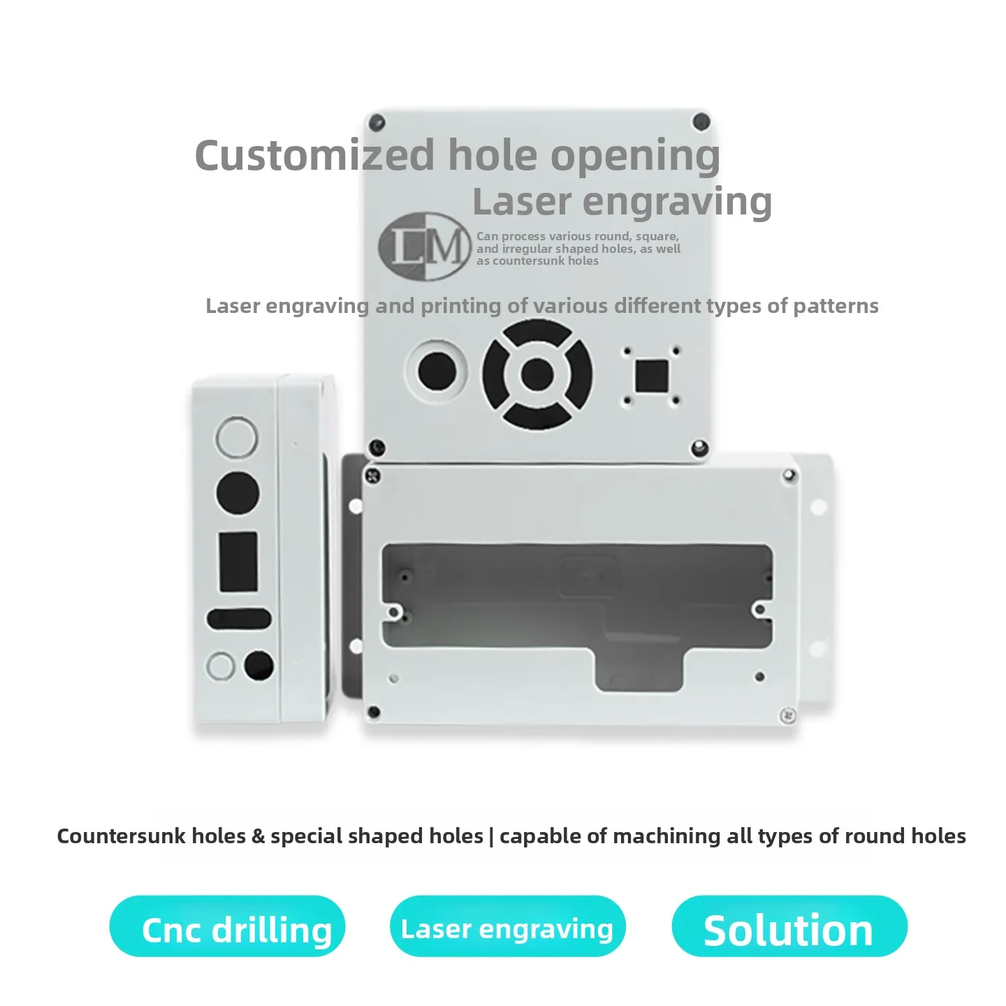 F type ABS plastic waterproof junction box outdoor terminal sealed power box lithium battery shell distribution box