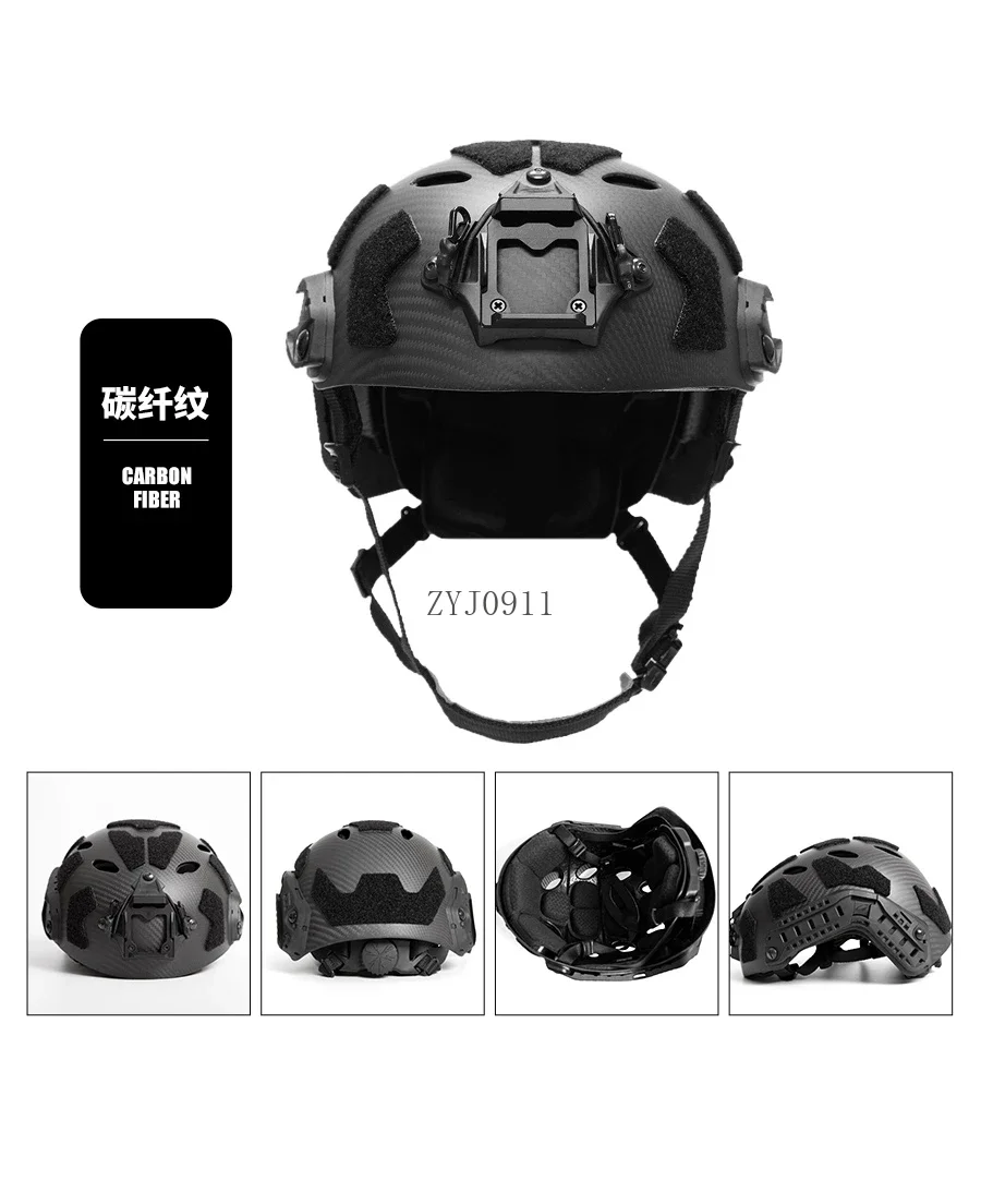 *Helmsystem aus Verbundkarbonfaser, Superschutz, universell TB1468