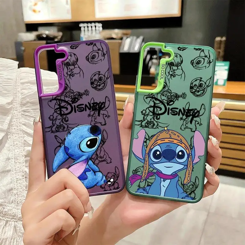 Stitch The Baby Disney Phone Case For Samsung Galaxy S23 Ultra S24 Ultra S20 FE S21 S22 Plus S10 S23 5G Note20 Ultra Cover