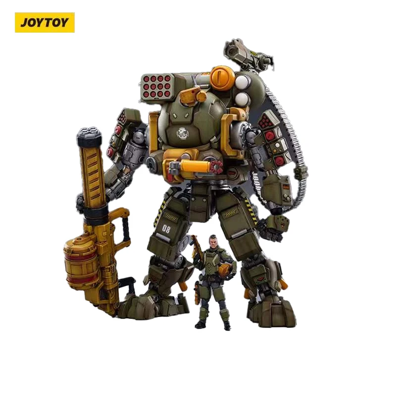 

In Stock Original JOYTOY Iron Wrecker 08 Heavy Airborne Mecha Rain Forest Operations Type 1/25 Robot Action Model Art Collection