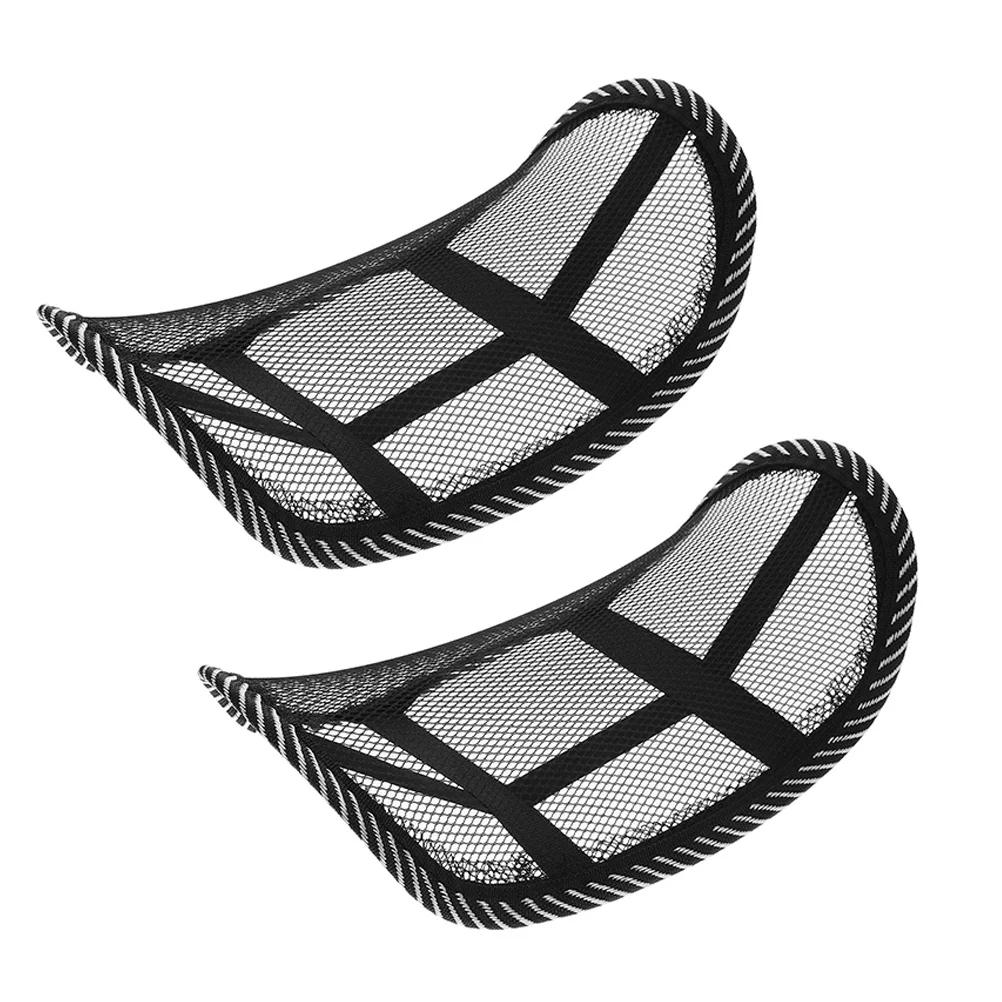 2Pcs Car Neck Pillow Breathable Mesh Headrest for Driving Seat Comfortable Neck Support Car Pillow for Summer Travel and Office