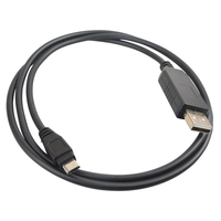PC69  Walkie Talkie USB To Micro USB Programming Cable for Hytera Handheld Radio PD365 PD362 PD360 TD360 TD350 BD302 BD300 PD355