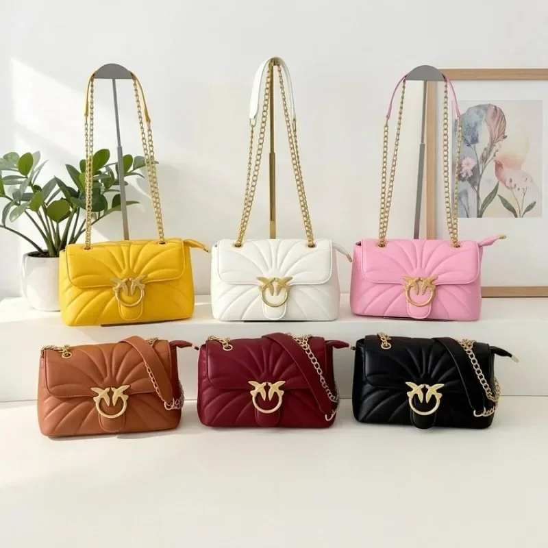 New Fashion High-End Classic Diaper Bag Ladies Luxury Handbag Leather Shoulder Crossbody Messenger Purse Tote Fashion