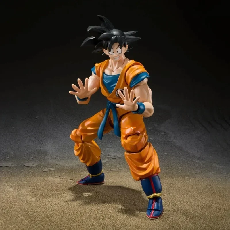 재고 있음 반다이 S.H.Figuarts 드래곤 볼 슈퍼 히어로 손오공 애니메이션 피규어 액션 모델 Collectible Figurals Brinquedos Toys