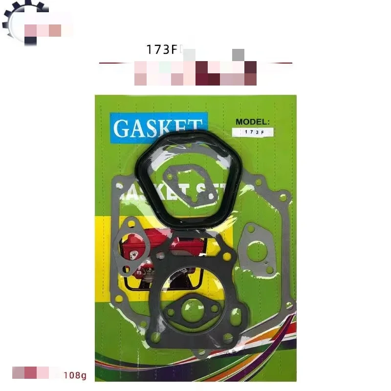 Engine 168F170/177/188F/190/GX160/390/2/5KW Overhaul Carburetor Full Set of Gaskets