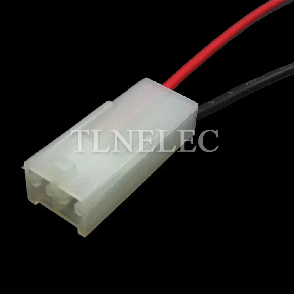 2 Pin Way Automobile Unsealed Connector With Wires Car Male Female Wiring Cable Sockets 6090-1031 6090-1001