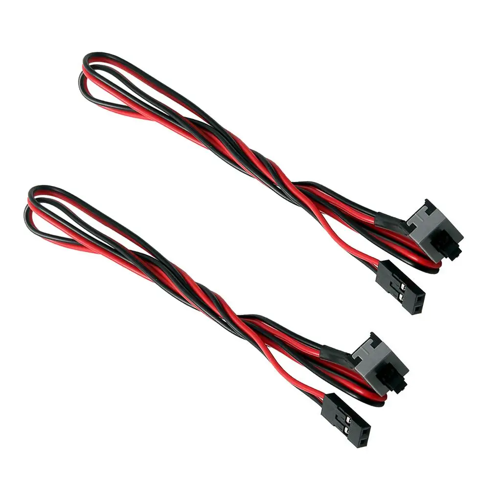 2x Replacement Computer Motherboard Power Cable & Switch On/Off/Reset