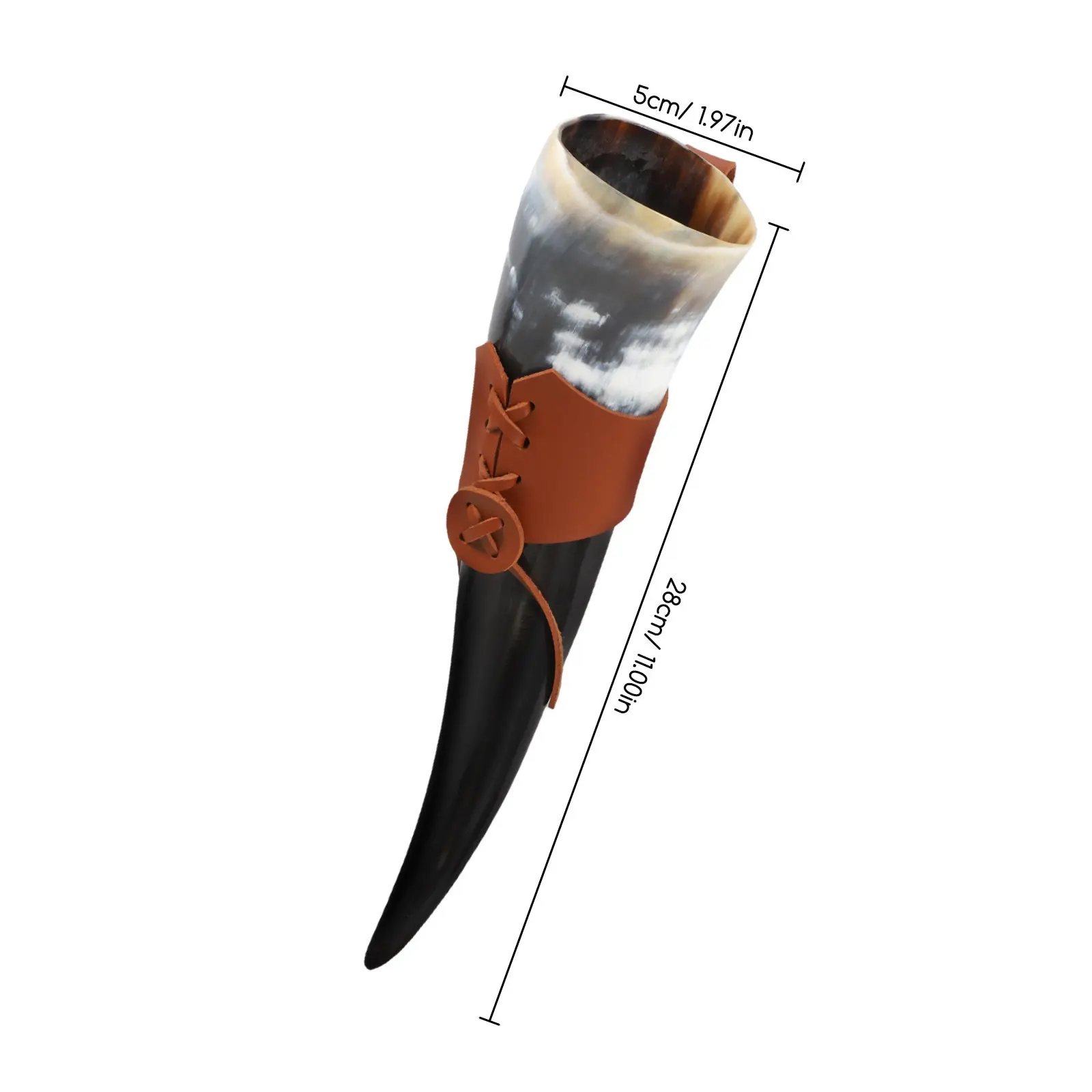 Decorative Horn Cup Cups for Drinking Creative Coffee Horns with Holder Inspired Viking Wine Mug